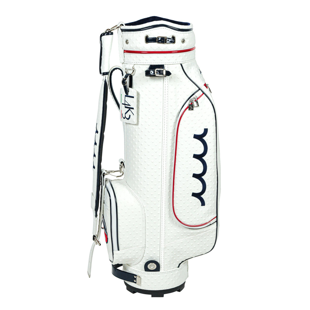 ゴルフバッグ・キャディバッグ CADDY BAG (CART TYPE) CB-STAR WHITE MUTA 公式】L4K3 CADDY BAG CB-STAR WHITE MUTA – l4k3.jp