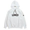 L4K3 라이트 본딩 후디 (화이트 × 블랙)