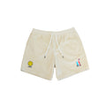 L4K3×MILDSUNSET COLLABORATION CORDUROY SHORTS YELLOW