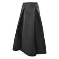 L4K3 SKIRT SKT-7026 (SQUARE/BLACK)