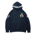 L4K3 × muta Light Bonding hoodie (43/NAVY)